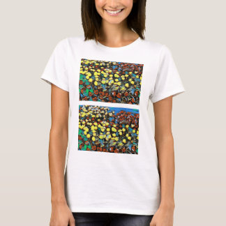 T-shirt Tulipes Top-Dreaming Effet