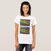 T-shirt Tulipes Top-Dreaming Effet (Devant entier)