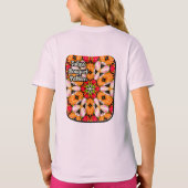 T-shirt Tulips Bouquet Motif (Dos)