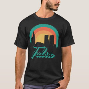 T-shirt Tulsa Skyline - État de l'Oklahoma