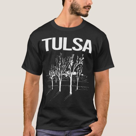 T-shirt Tulsa Street Trees (Devant)
