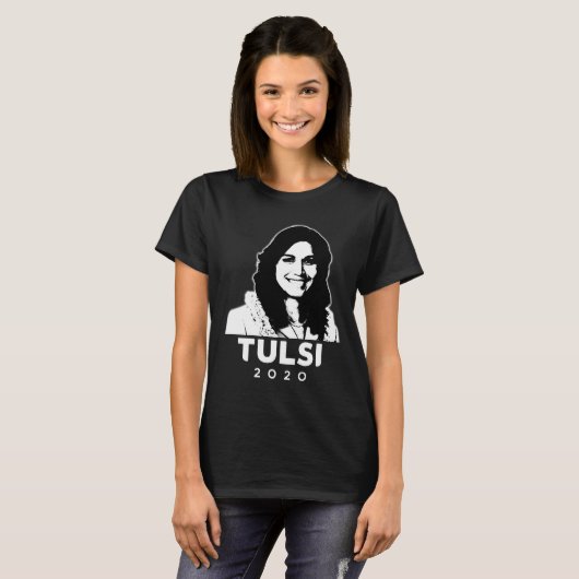 T-shirt Tulsi Gabbard 2020 (Devant entier)