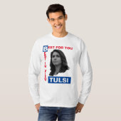 T-shirt Tulsi Gabbard 2020 (Devant entier)
