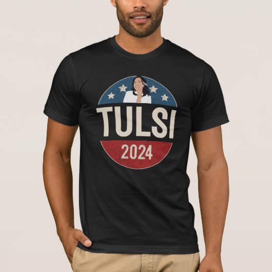 T-shirt Tulsi Gabbard à la présidence 2024 (Devant)