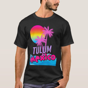 T-shirt Tulum Mexico Boho Vacances Croisière Coucher de so