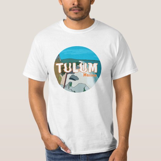 T-shirt Tulum Mexique Grande idée cadeau (Devant)
