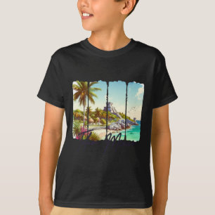 T-shirt Tulum Mexique Voyage Rencontre Moi À Tulum Souveni