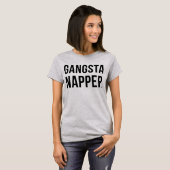 T-shirt Tumblr Gangsta Napper (Devant entier)