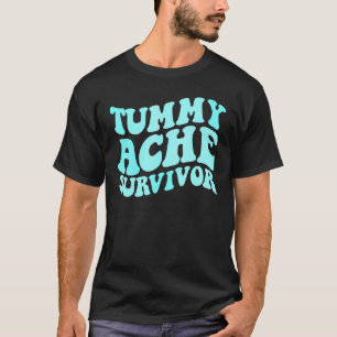 T-shirt Tummy Ache Survivante Stomachache Enfants Tummy Ac
