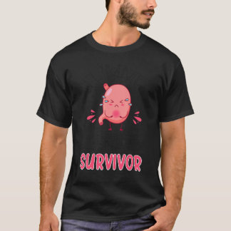 T-shirt Tummy Ache Survivor Stomachache Awareness Apparel 