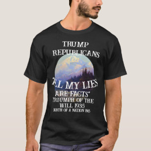 T-shirt Tump Triomphe de la Volonté 1935 Naissance Nation 