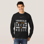 T-shirt Tune avec Harmonica : Bacon of Music Fun (Devant entier)