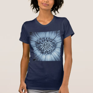 T-shirt Tunicier bleu de Bell centré avec le filtre de