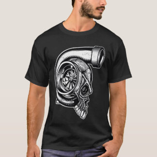T-shirt Tuningurbourbocharger Caruning Caruning ami garçon