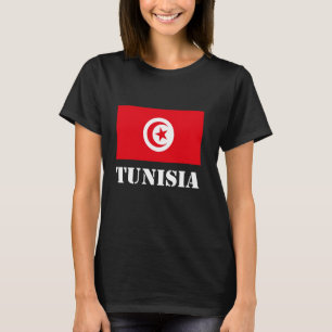 T-shirt Tunisie Drapeau Patrimoine Tunisien Fierté Vintage