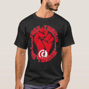 T-shirt Tunisie libre