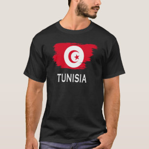 T-shirt Tunisie Pays Drapeau tunisien pour Hommes Femmes E