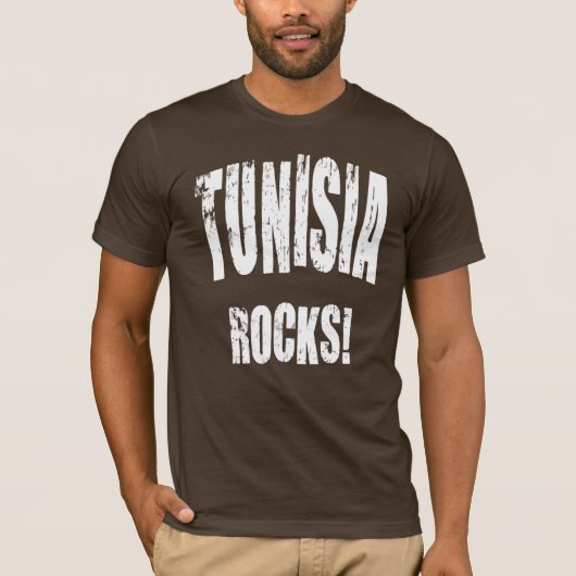 T-shirt Tunisie Rocks ! (Devant)