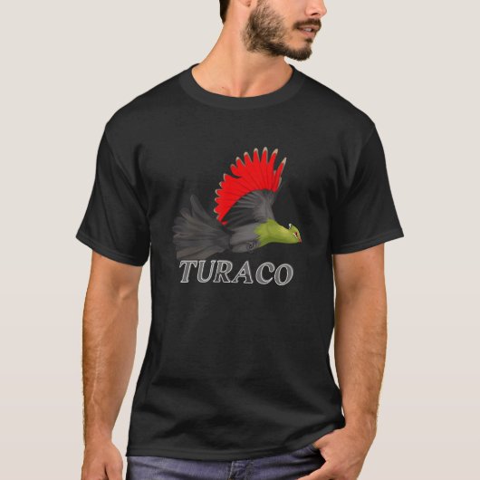 T-shirt Turaco Bird Lourie Turacou (Devant)