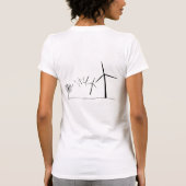 T-shirt Turbines de vent (Dos)