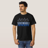 T-shirt Turbines éoliennes (Devant entier)