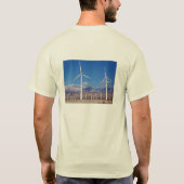 T-shirt Turbines éoliennes (Dos)