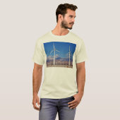 T-shirt Turbines éoliennes (Devant entier)