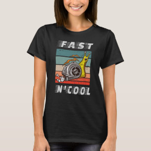 T-shirt Turbo escargot rapide et cool rapide n cool