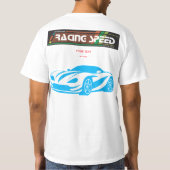 T-shirt Turbo Racing Speed Car – Performance Auto Art (Dos)