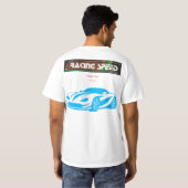 T-shirt Turbo Racing Speed Car – Performance Auto Art (Dos entier)