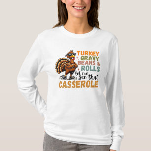 T-shirt Turc Fèves Graves Et Rouleaux Casserole Drôle