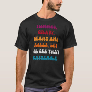 T-shirt Turc Gravé Fèves Et Roulettes Laissez-Moi Voir Cet