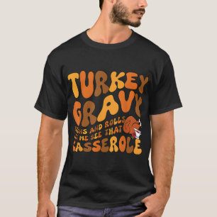 T-shirt Turc Gravé Haricots Et Rolls Casserole Drôle Merci