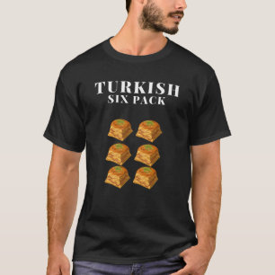 T-shirt Turc Six Pack, délicieux Baklava