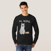 T-shirt Turc Van Ew Personnes Chat Portant Un Masque Visag (Devant entier)