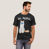 T-shirt Turc Van Ew Personnes Chat Portant Un Masque Visag (Devant entier)