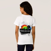 T-Shirt Turcs et la Caïques fruités mignons (Dos entier)
