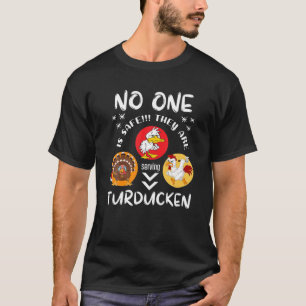 T-SHIRT TURDUCKEN MERCI DE DONNER À LA FERME DE NOËL ANIMA