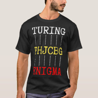 T-shirt Turing et Enigma
