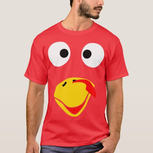 T-SHIRT TURKEY FACE (Devant)