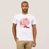T-shirt Turkey flag (Devant entier)