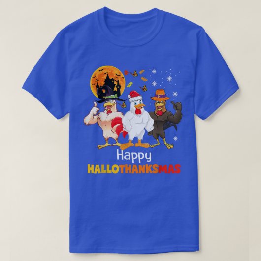T-shirt Turkey Halloween (Design devant)