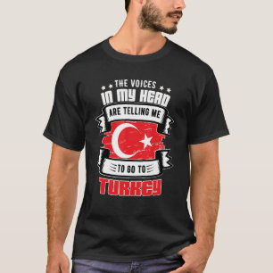 T-shirt Turkey In My Head