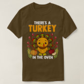 T-shirt Turkey In the Oven Funny Thanksgiving Pregnancy An (Design devant)