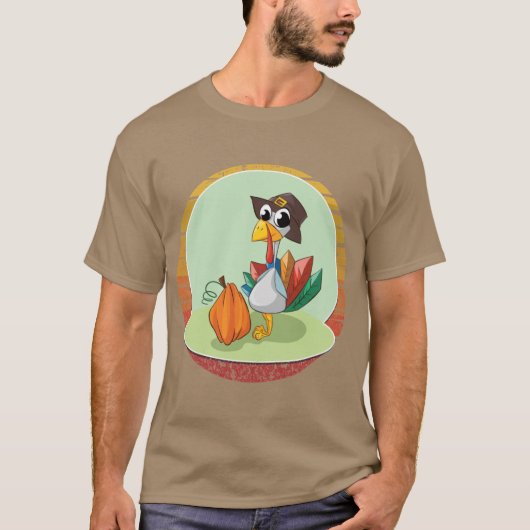 T-shirt Turkey Thanksgiving Lovers Gift (Devant)