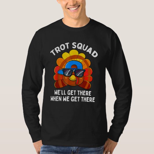T-shirt Turkey Trot Squad  Thanksgiving Running Costume (Devant)