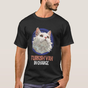 T-shirt TURKISH VAN À CHARGE Propriétaire de chat turc van
