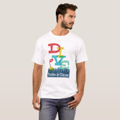 T-shirt Turks & Caicos Plongée - Plongée colorée (Devant entier)