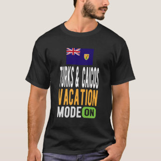 T-shirt Turks Caicos Souvenir - Voyage - Turks Caicos Vaca