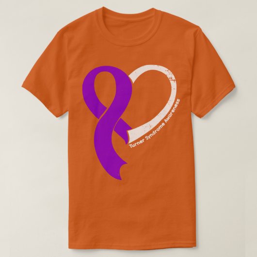 T-shirt Turner Syndrome Sensibilisation Espérance Amour Co (Design devant)